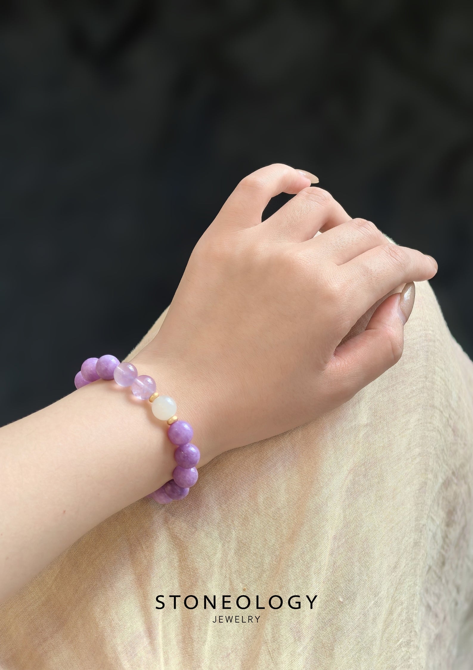 Purple Enigma Bracelet