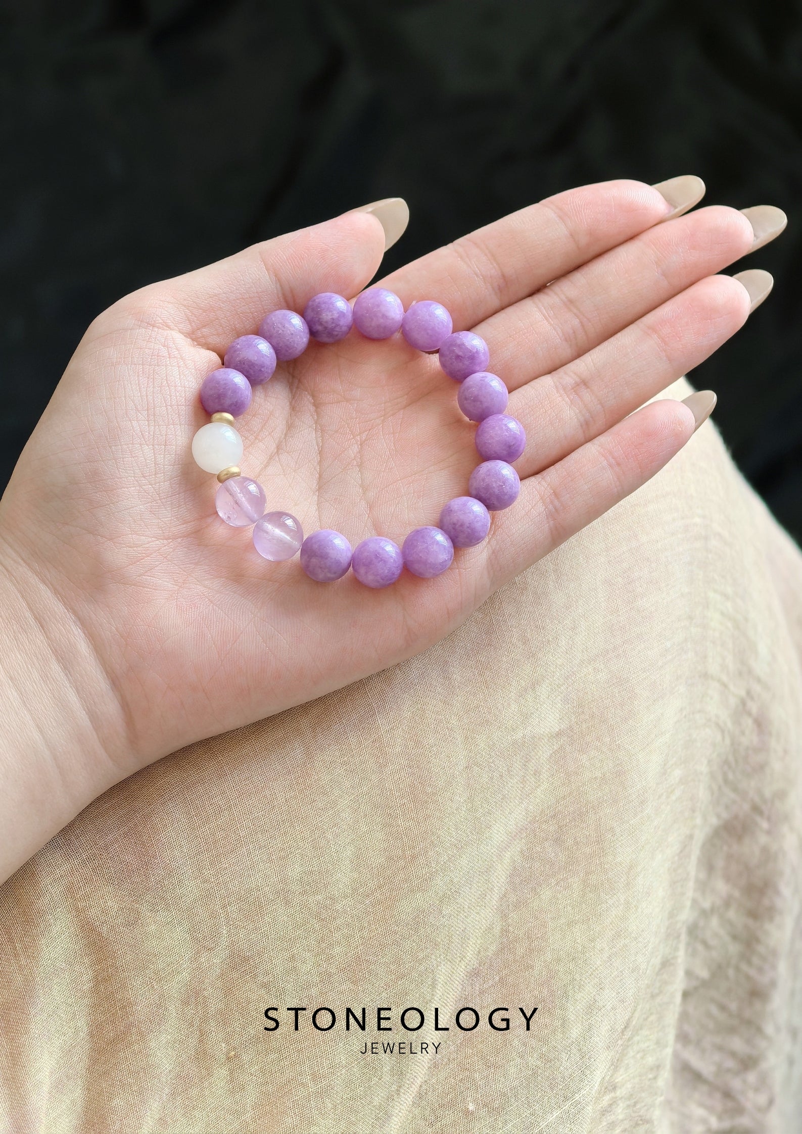 Purple Enigma Bracelet