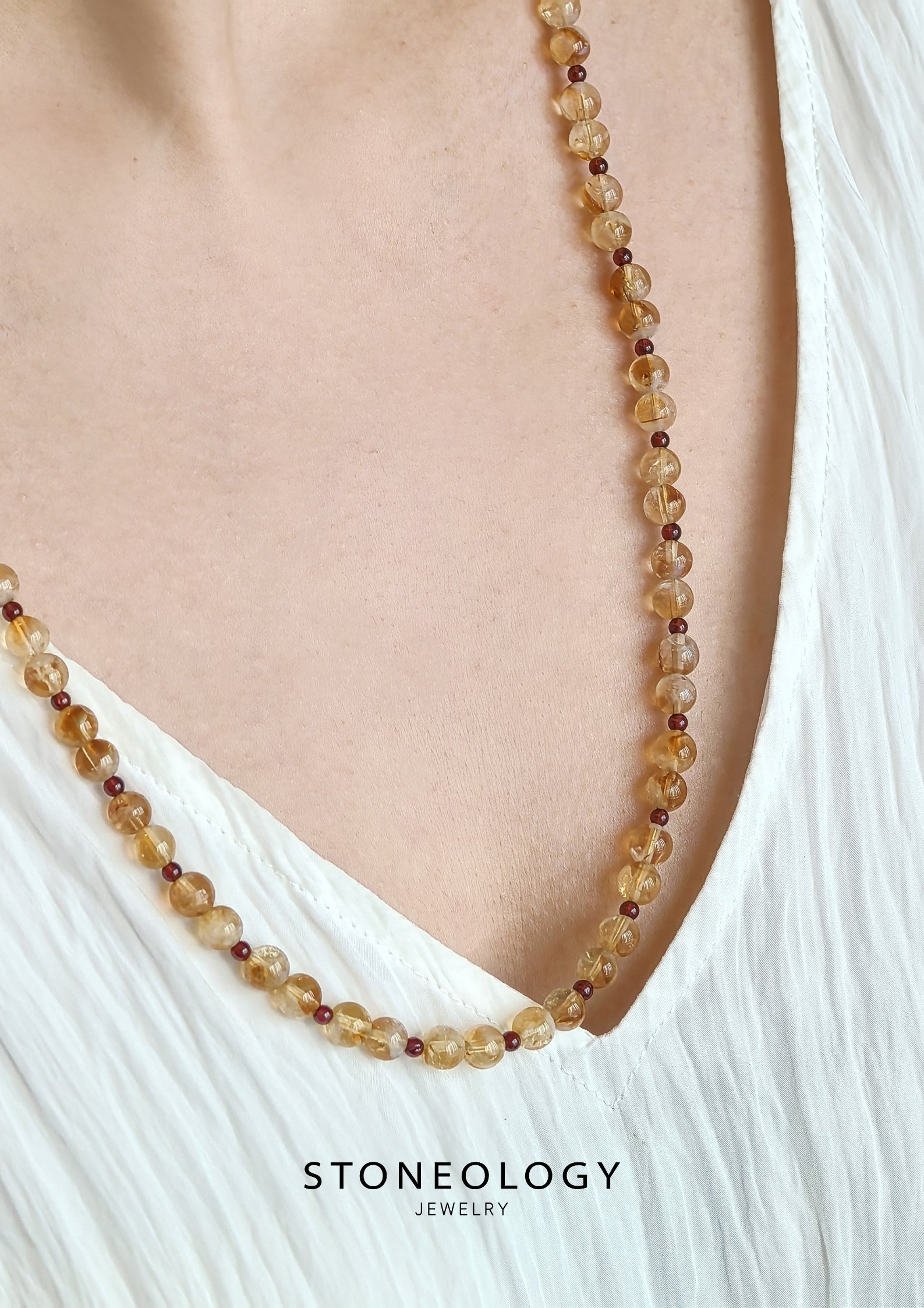 Golden Amber Necklace