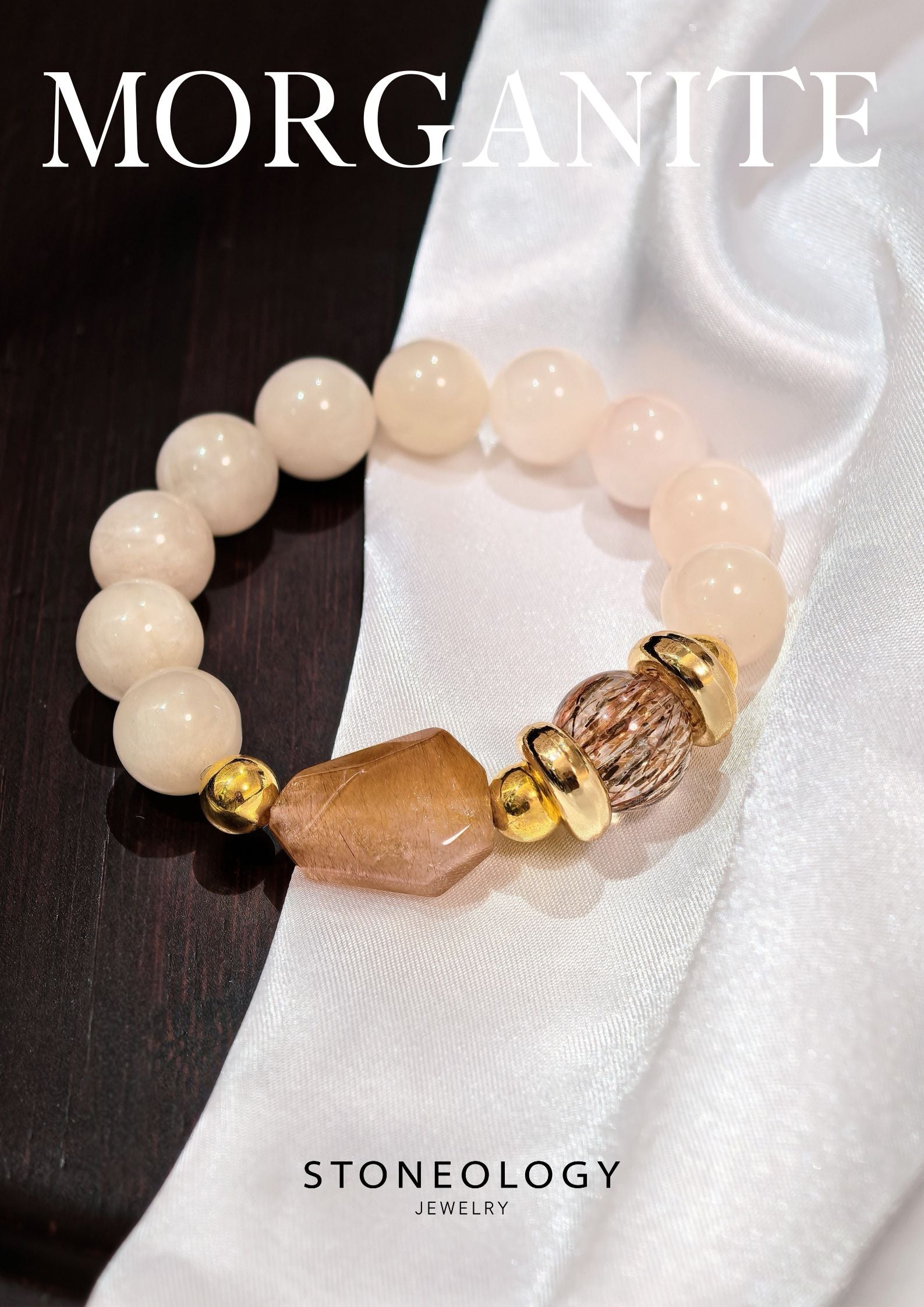 Limited Edition - Champagne Morganite Bracelet