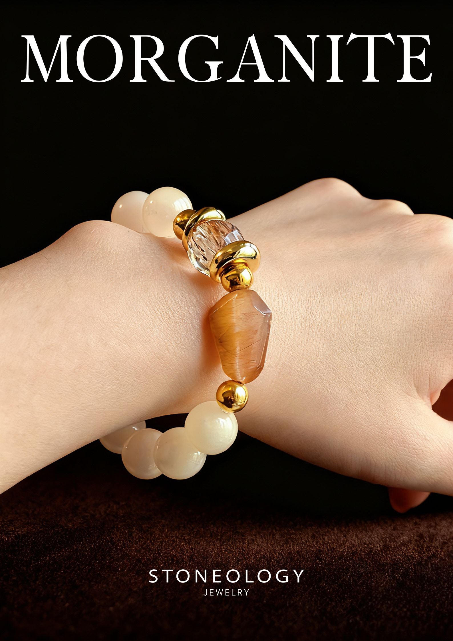 Limited Edition - Champagne Morganite Bracelet